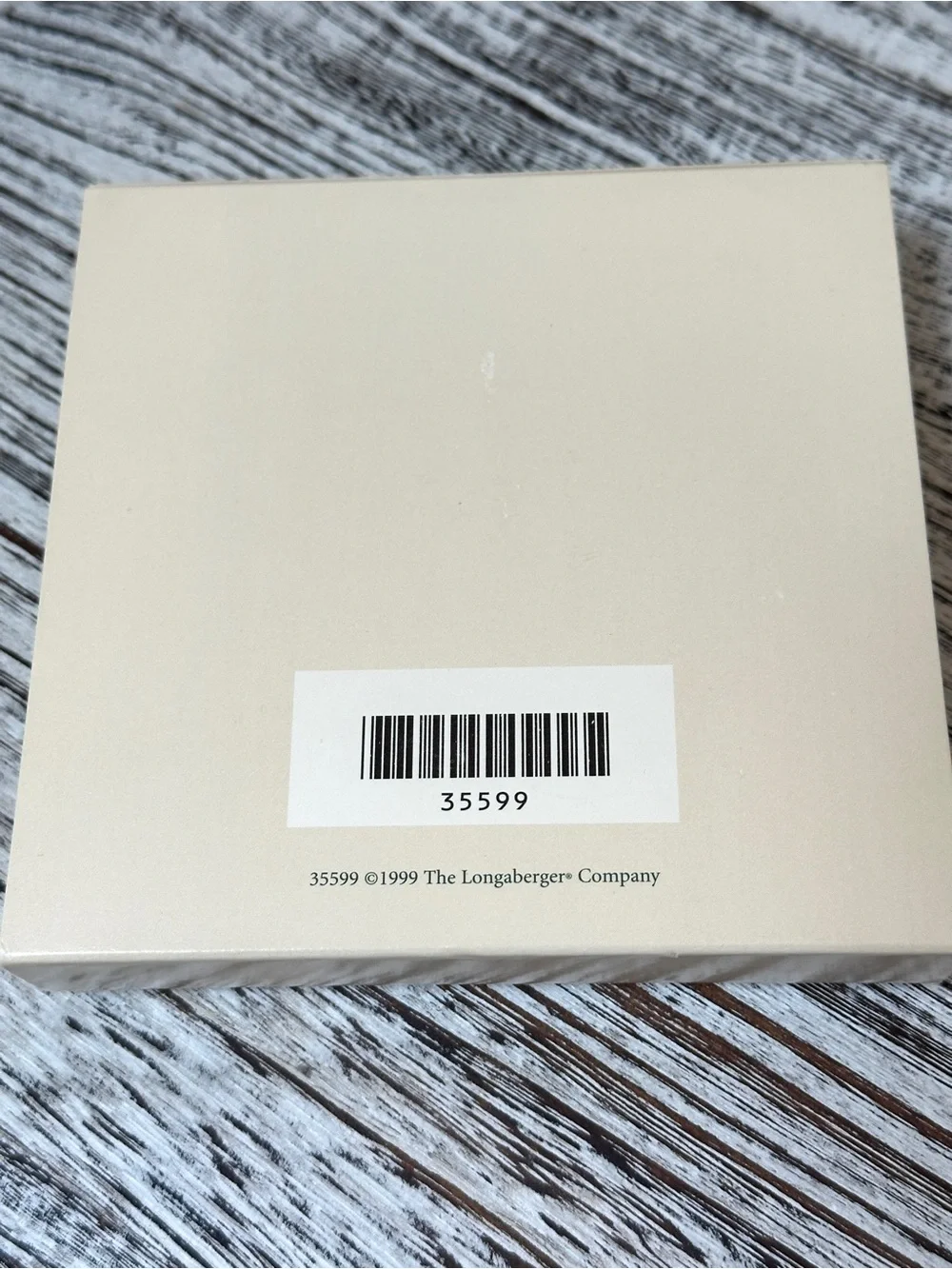 A Longaberger Hometown Christmas 1999 Holiday Ornament New in Box